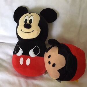 Disney Mickey Mouse plush toys- lot of two